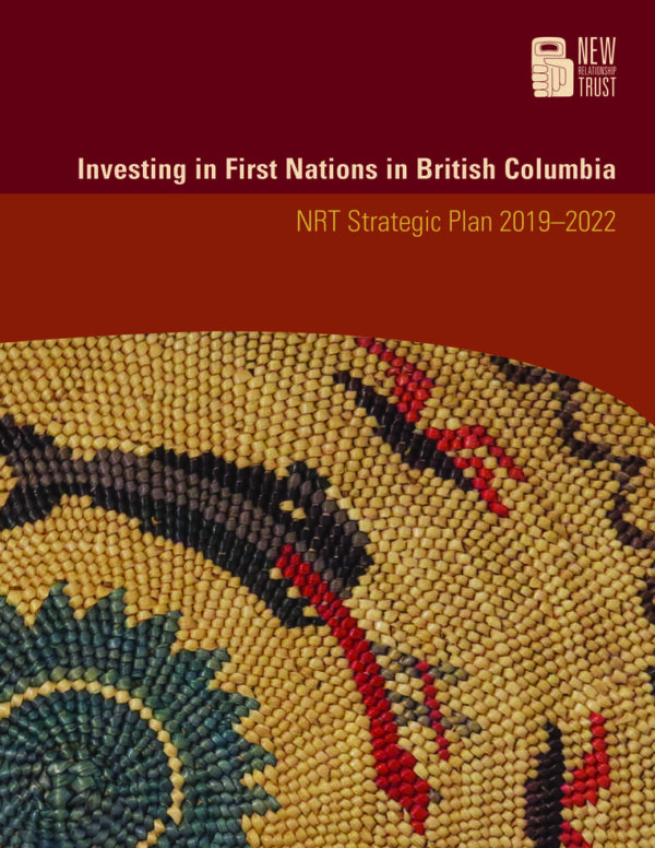 Cover of the 2019–2022 Strategic Plan from New Relationship Trust