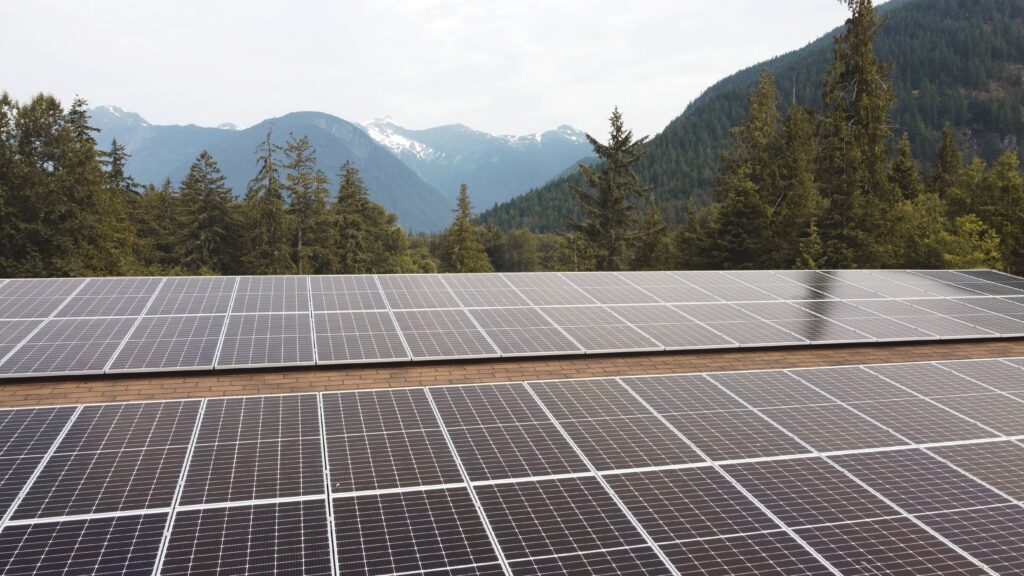 Solar panels installed in Bella Coola as part of Nuxalk Nation’s clean energy project