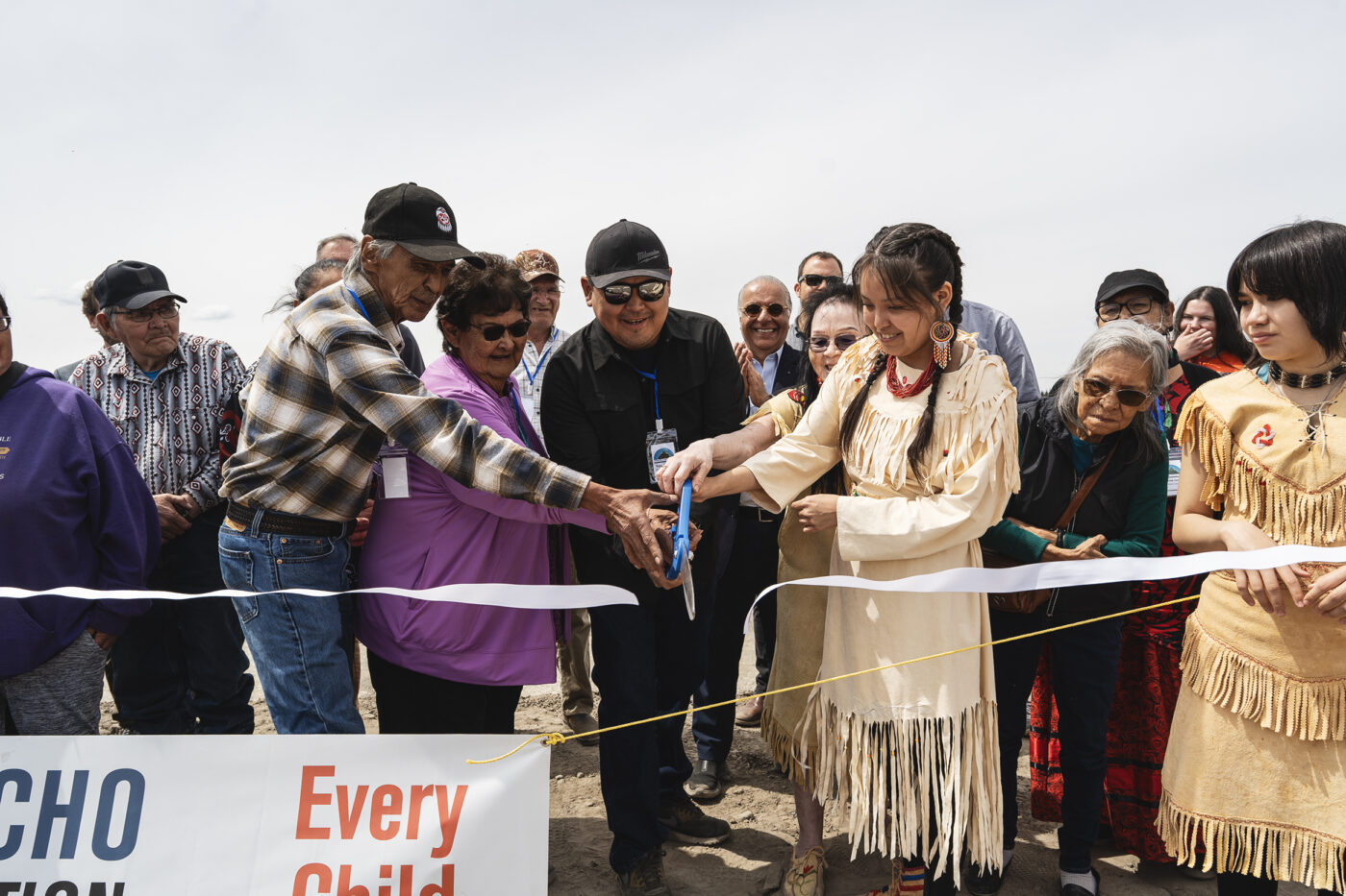 Ulkatcho First Nation ribbon cutting supported by New Relationship Trust funding for a 4.4-megawatt solar energy project in BC